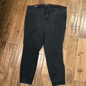 Torrid black jeans size 24
